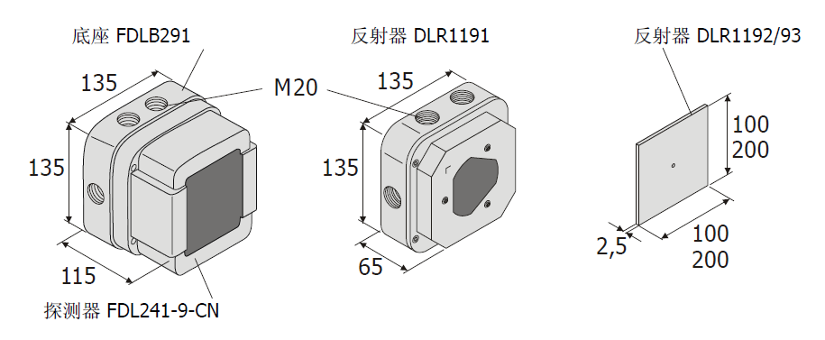 FDL241-9-CN 線型光束感煙火災(zāi)探測器(圖4)